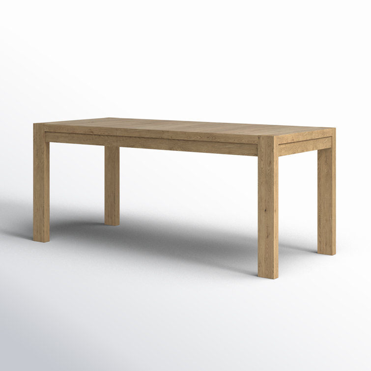 Pale Oak Extendable Counter Height Dining Table