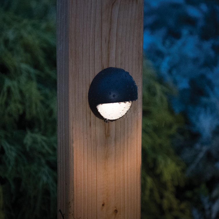 Bronzed Brass 3" Round LED Deck and Patio Light