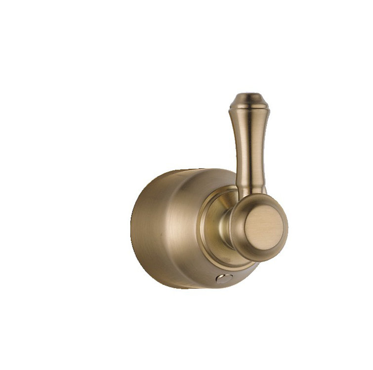 Cassidy Classical 1" Polished Champagne Bronze Lever Handle