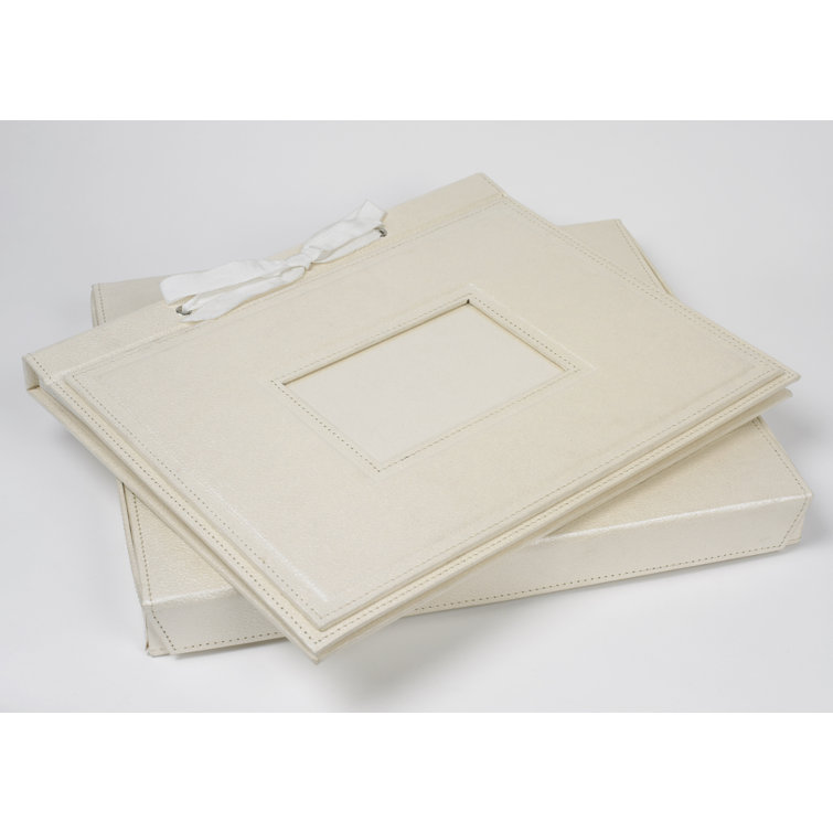 Pearl Eco-Friendly Wedding Photo Album with Recycled Cotton