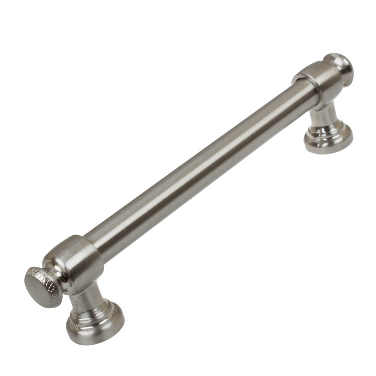 5-Inch Satin Nickel Modern European Cabinet Bar Pull