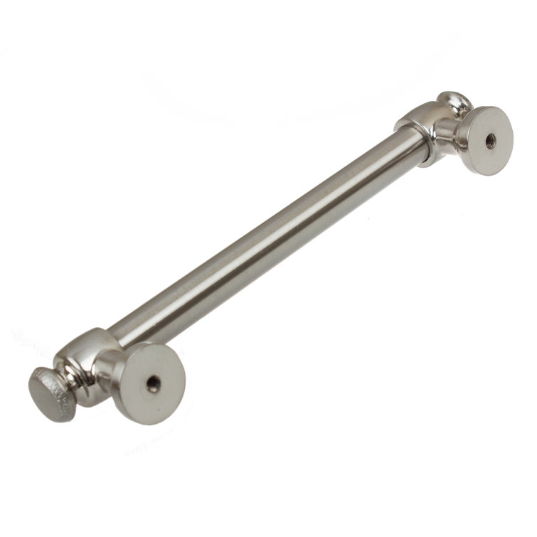 5-Inch Satin Nickel Modern European Cabinet Bar Pull