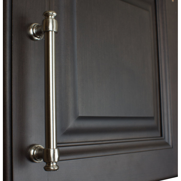 5-Inch Satin Nickel Modern European Cabinet Bar Pull