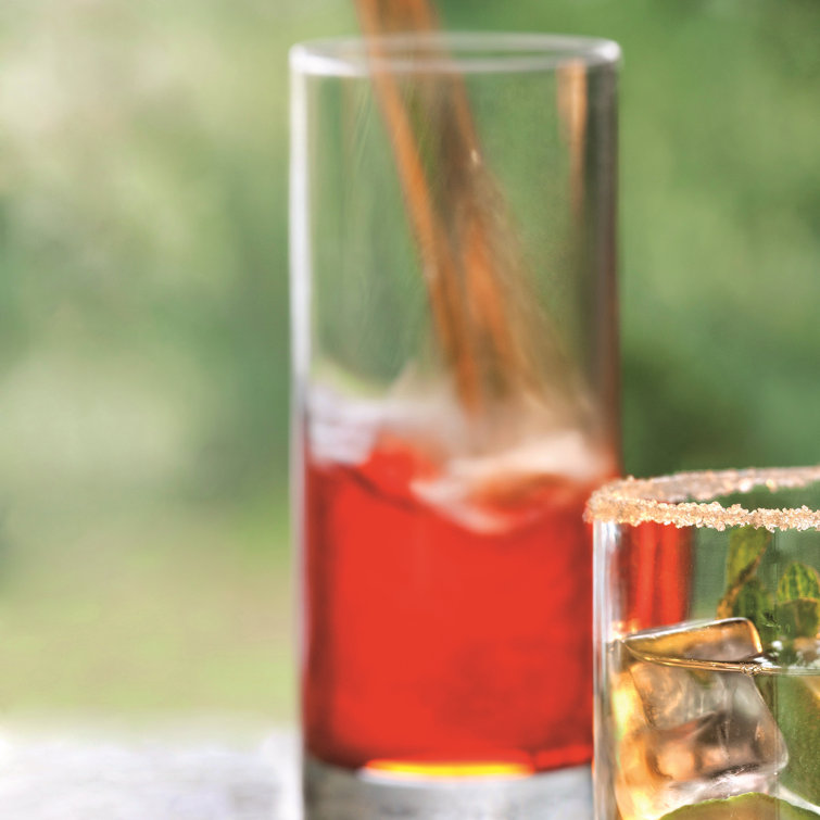 Luigi Bormioli Classico Clear Tall Beverage Glass Set of 4