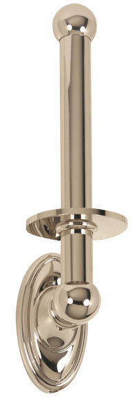 Polished Nickel Traditional Wall Mounted Toilet Paper Holder