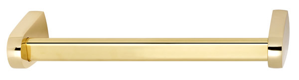 Polished Brass Wall Mounted 12.75'' Towel Bar