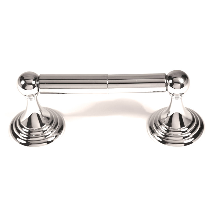 Polished Nickel Wall Mounted Toilet Paper Holder