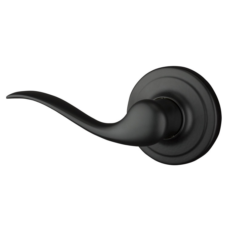 Matte Black Left-Handed Dummy Door Lever