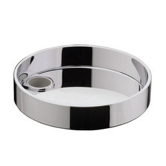 Chrome Modern Wall Mount Self-Draining Soap Dish