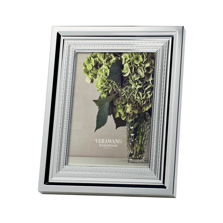 Vera Wang Classic Silver 10x8" With Love Photo Frame