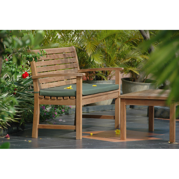 Victoria Montage 4-Piece Teak Outdoor Conversation Set
