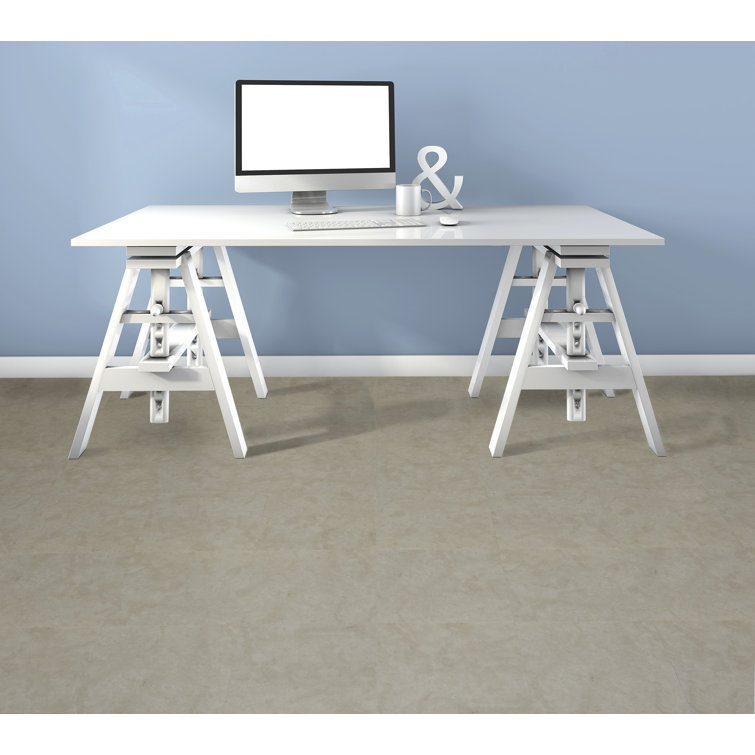 Nexus 12'' x 12'' Self-Adhesive Glossy Vinyl Floor Tiles