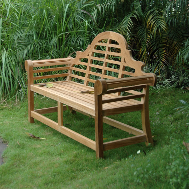 Marlborough Natural Teak 66" Outdoor Bench
