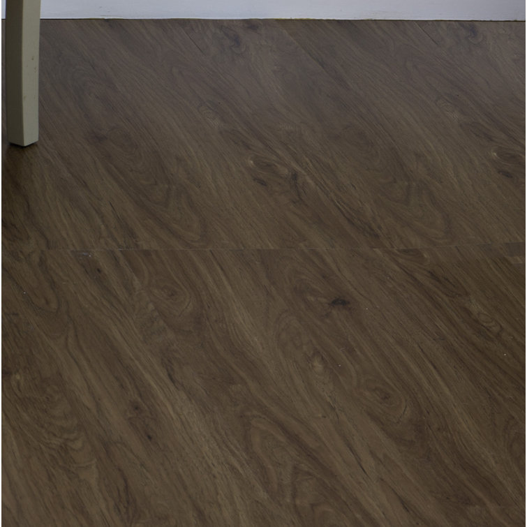 Mahogany Self-Adhesive Vinyl Floor Planks, 6" x 36"
