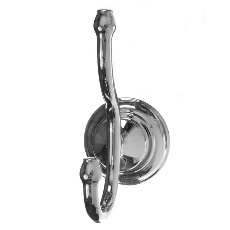 Highlander Polished Chrome Double Wall Mounted Robe Hook