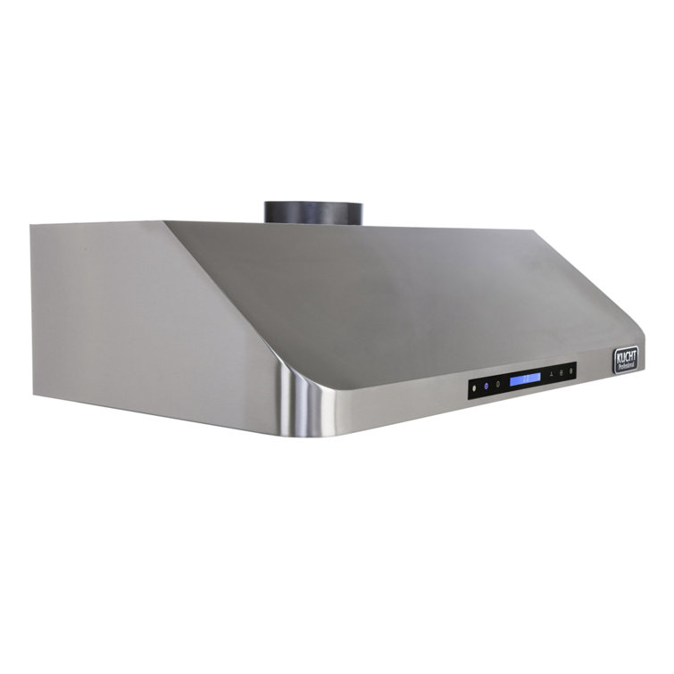 Kucht 36" Stainless Steel Under Cabinet Range Hood with LED Lights