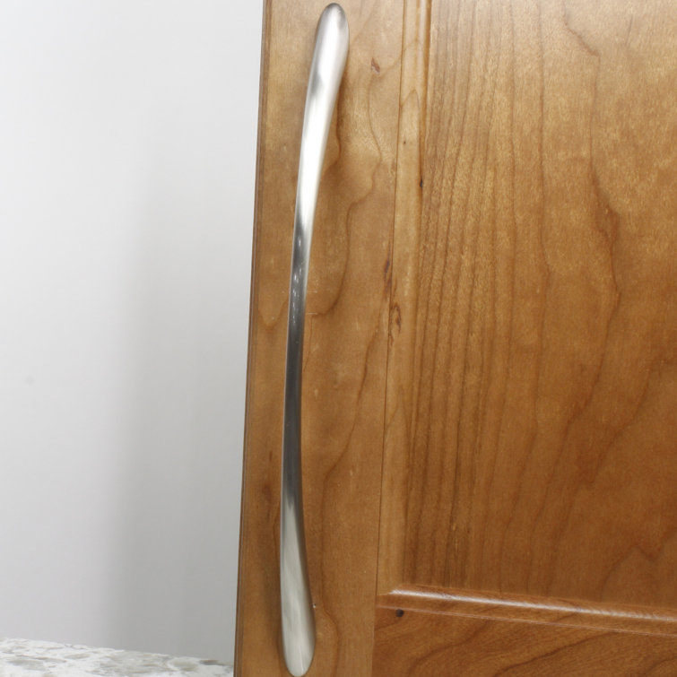 Satin Nickel Modern Brushed Appliance Pull with Mounting Hardware