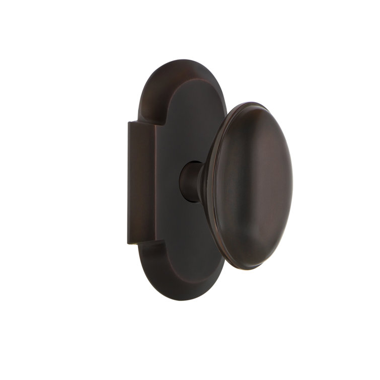Timeless Bronze Cottage Plate with Homestead Door Knob