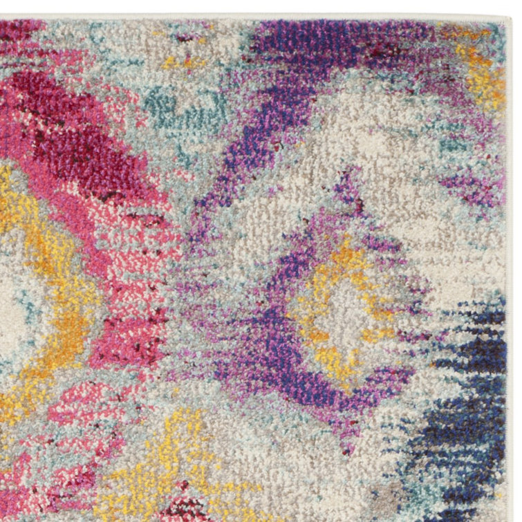 Monaco Multi-Color Geometric Pattern Area Rug