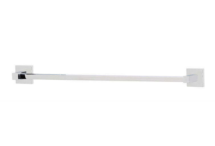 Satin Nickel 12" Wall Mounted Towel Bar