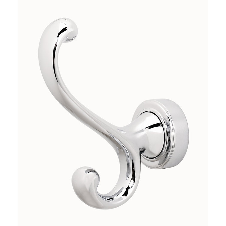 Polished Chrome Wall Mounted Universal Robe Hook