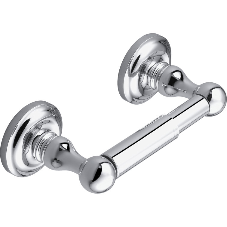 Pewter Wall Mounted Modern Toilet Paper Holder