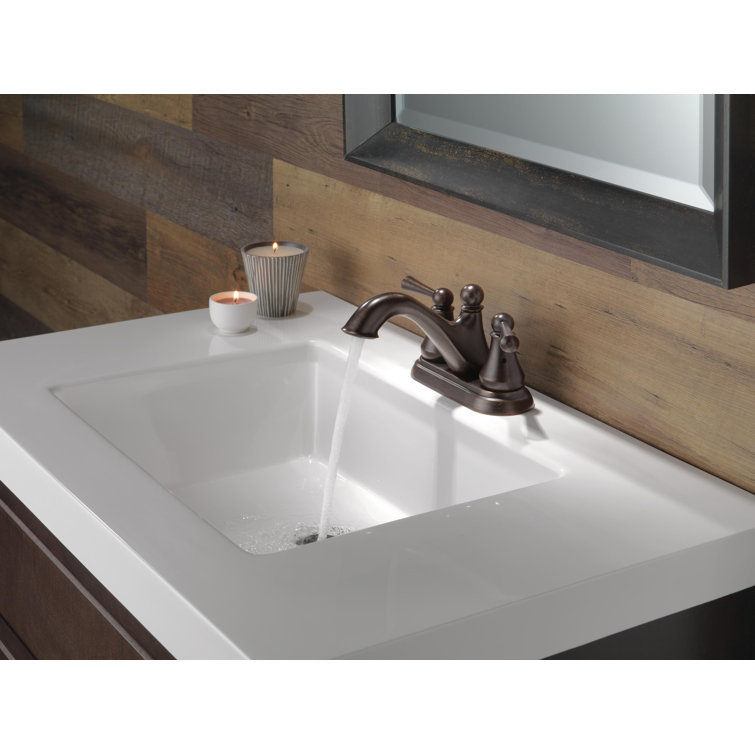 Delta Haywood Elegance Centerset Venetian Bronze Bathroom Faucet