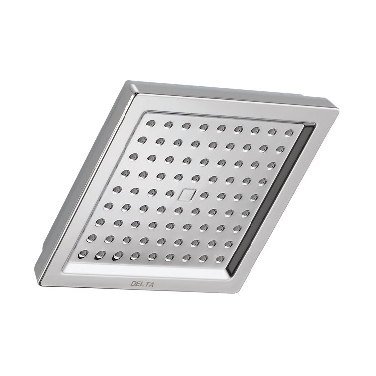 Chrome Square Multi-Head Rain Shower with Handheld