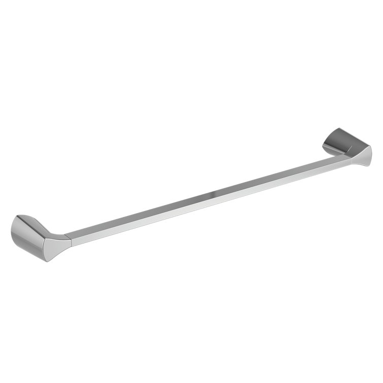 Modern Chrome Wall Mounted Stainless Steel Towel Bar