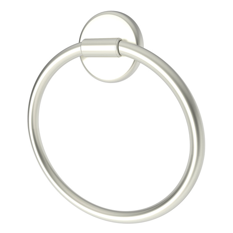 Satin Nickel Wall Mounted Towel Ring