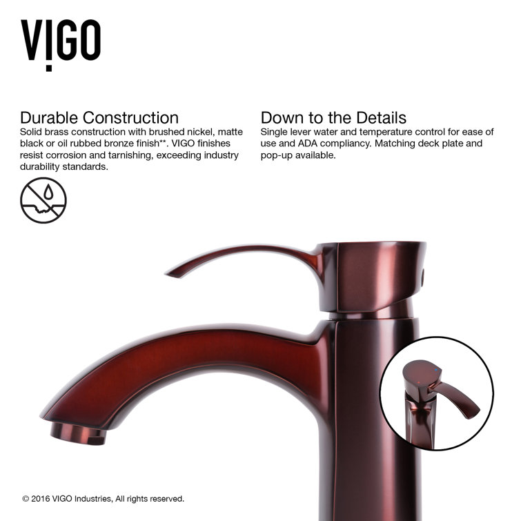Otis Oil Rubbed Bronze Single Handle Vessel Sink Faucet
