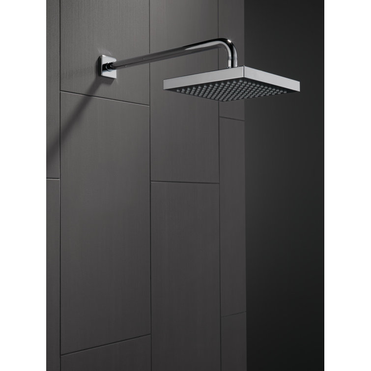 Chrome 8" Square Wall Mounted Rain Shower Head