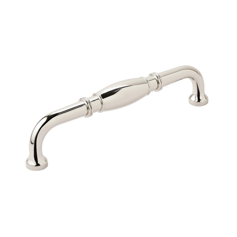 Polished Nickel 5-1/16 Inch Traditional Bar Pull