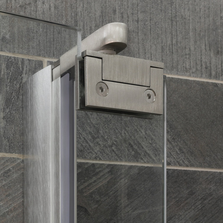 Ultra-G 35" x 72" Frameless Brushed Nickel Shower Door