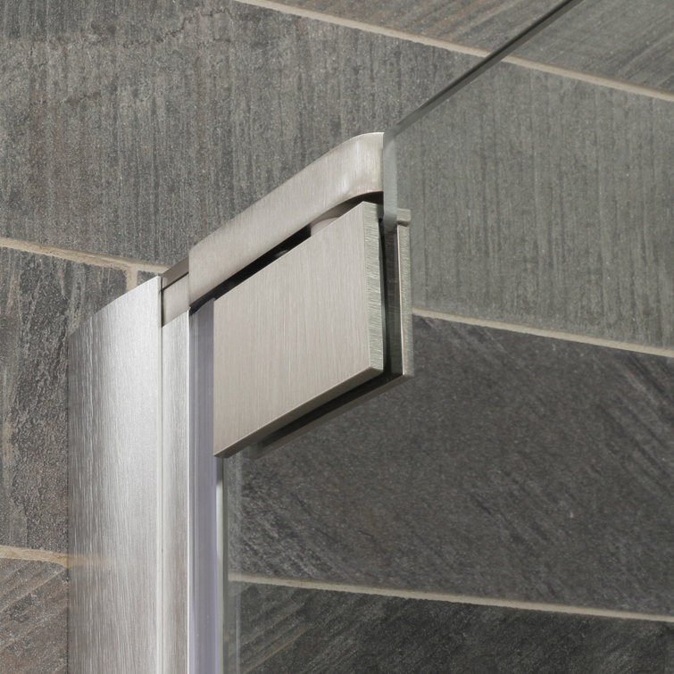 Ultra-G 35" x 72" Frameless Brushed Nickel Shower Door