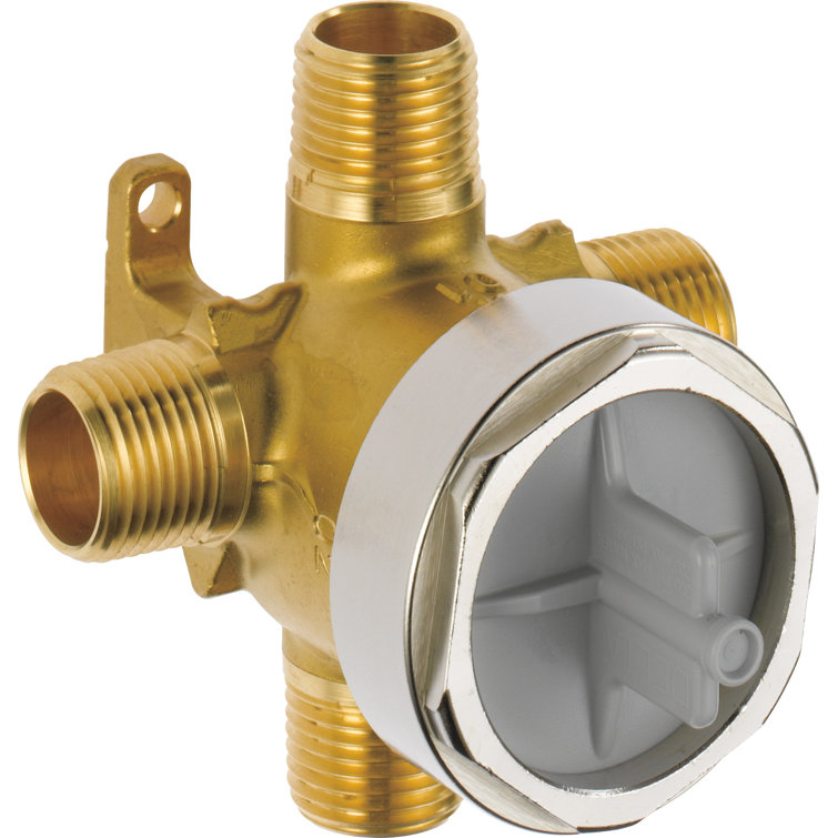 Delta Brass 3- and 6-Setting Diverter Rough-In Kit