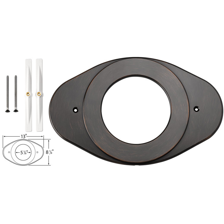 Venetian Bronze Stainless Steel Shower Renovation Cover Plate