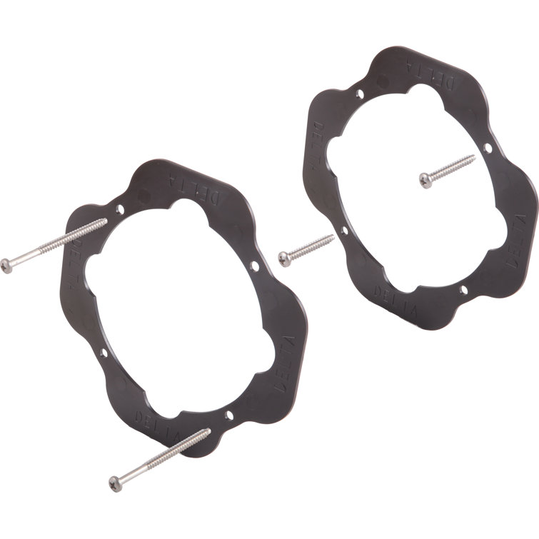 Chrome Thin Wall Installation Aid with Screws