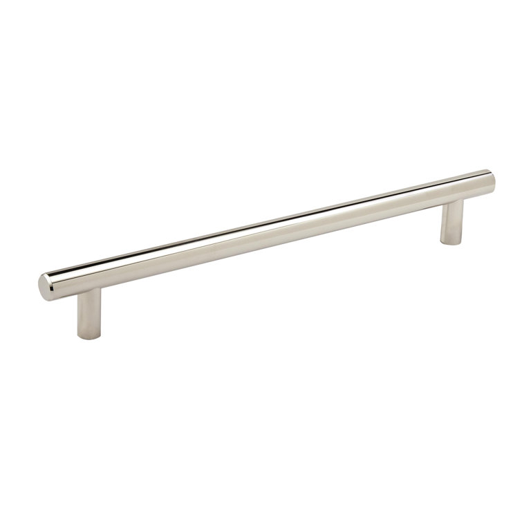 Polished Nickel 14.63" Modern Bar Pull with Mounting Hardware