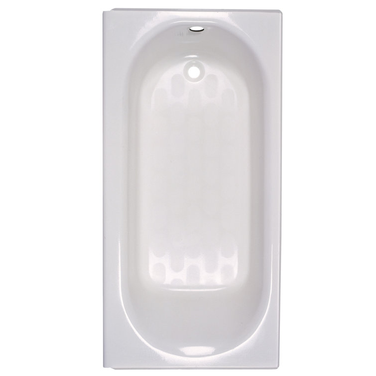 Princeton 61'' White Cast Iron Alcove Bathtub