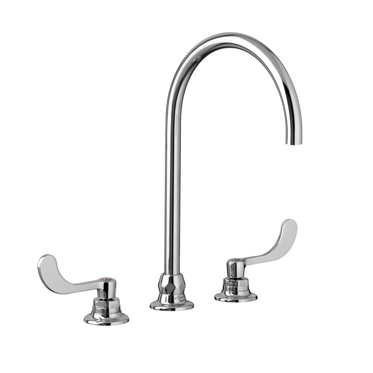 Monterrey Chrome Widespread Gooseneck Bathroom Faucet