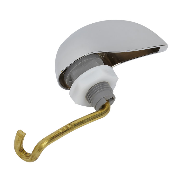 Chrome Brass Left-Hand Trip Lever Assembly