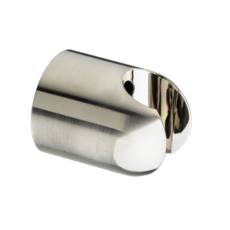 Satin Nickel Wall-Mount Handshower Holder Bracket