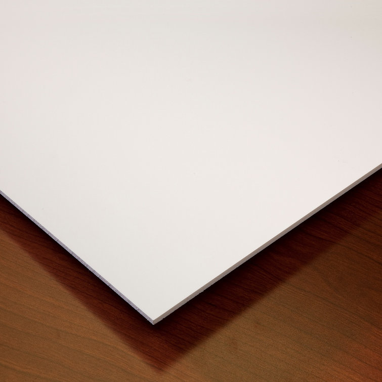Waterproof Designer Series 23.75'' L x 23.75'' W Smooth Vinyl Drop-In Ceiling Tile In White