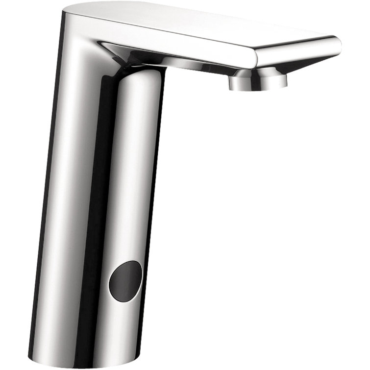 Chrome Brass Single Hole Commercial Bathroom Faucet