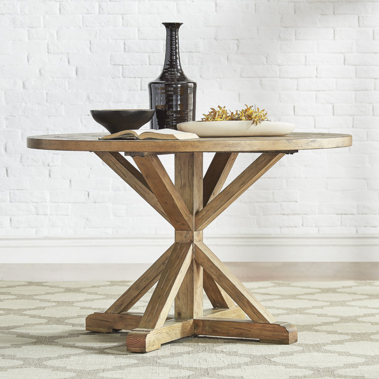 Ashbaugh 4 - Person Pedestal Dining Set