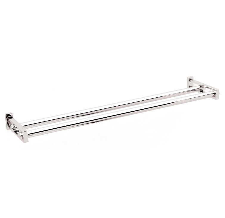 24'' Polished Chrome Double Towel Bar