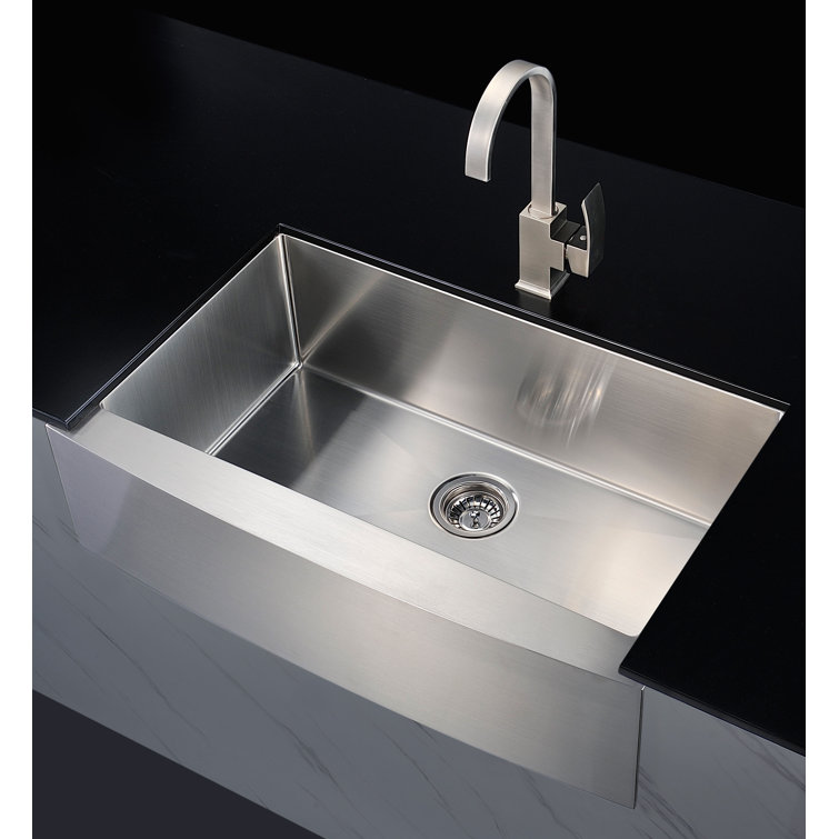 Elysian 36'' Stainless Steel Farmhouse Kitchen Sink