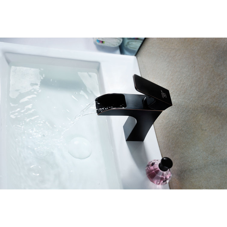Oil Rubbed Bronze Single-Handle Bathroom Faucet