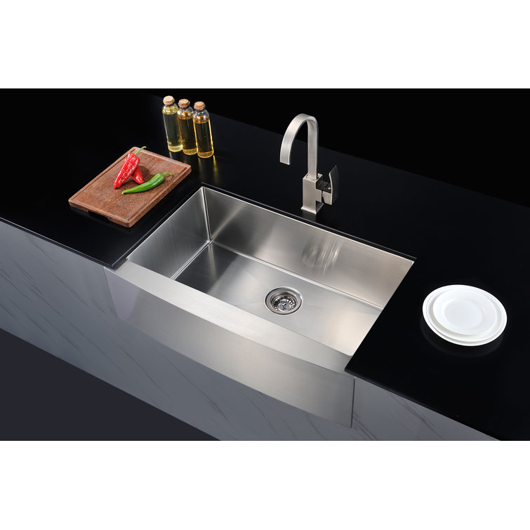 Elysian 36'' Stainless Steel Farmhouse Kitchen Sink